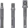 BGS adapterkészlet SDS - 6,3 mm (1/4"), 10 mm (3/8"), 12,5 mm (1/2") 3 darabos