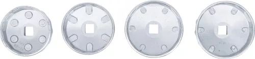 BGS olajszűrőkulcs-készlet Ø 65 - 75 mm 4 darabos