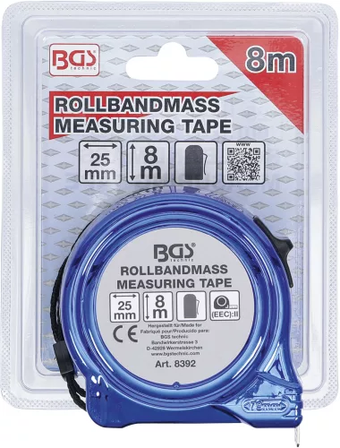 BGS mérőszalag 25 mm x 8 m