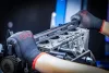 BGS precíziós lapos vonalzó 600 mm