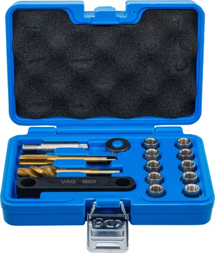 BGS javítókészlet fék csavarmenethez VAG M12 x 1,5 15 darabos