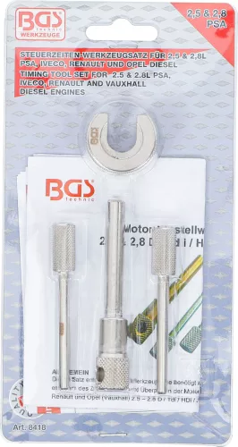 BGS motorvezérlés beállító készlet PSA 2.5, 2.8 l Diesel