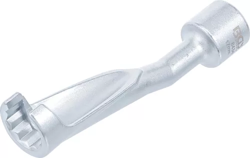 BGS speciális kulcs befecskendező vezetékekhez BMW, Opel 2.5TD, Mercedes-Benz 12,5 mm (1/2") 17 mm