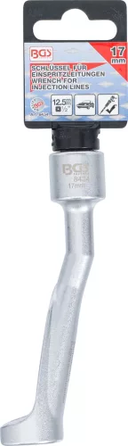 BGS speciális kulcs befecskendező vezetékekhez BMW, Opel 2.5TD, Mercedes-Benz 12,5 mm (1/2") 17 mm