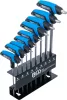 BGS t-fogantyús kulcskészlet T-profil (Torx) T10 - T50 9 darabos