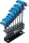 BGS t-fogantyús kulcskészlet T-profil (Torx) T10 - T50 9 darabos