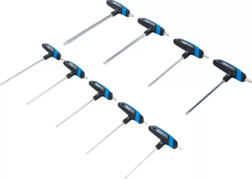 BGS t-fogantyús kulcskészlet T-profil (Torx) T10 - T50 9 darabos