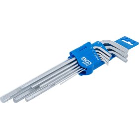 BGS speciális Belső hatszögletűkulcs-készlet Belső hatszögletű 1,5 - 10 mm 9 darabos