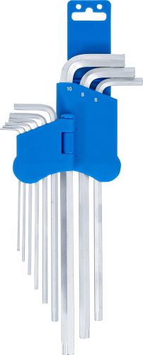 BGS speciális Belső hatszögletűkulcs-készlet Belső hatszögletű 1,5 - 10 mm 9 darabos