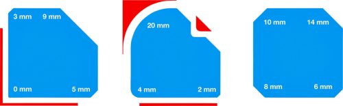 BGS szilikon glettelő készlet 4 darabos