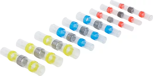 BGS forrasztható összekötő készlet zsugorhüvellyel 9 darabos