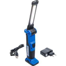 BGS akkumulátoros elhajlítható lámpa COBLED 5 W