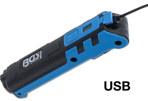 BGS akkumulátoros elhajlítható lámpa COB-LED 5 W