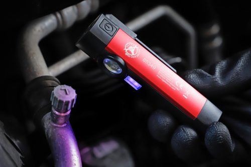 BGS alumíniumból készült COB-LED / UV kézi munkalámpa 1 W