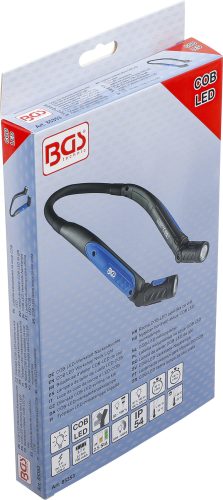 BGS nyakban hordható akkus COB LED munkalámpa