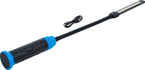 BGS COB-LED műhely ellenőrző lámpa hattyúnyakkal