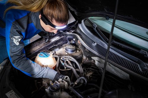 BGS COB LED fejlámpa mozgásérzékelővel