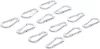 BGS karabiner készlet 5 x 50 mm 12 darabos