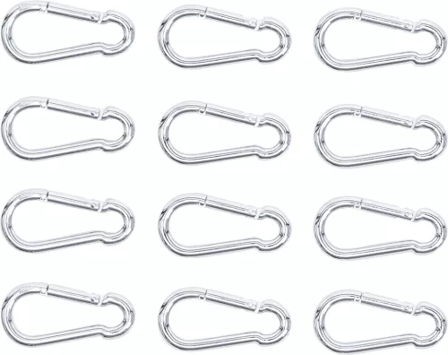 BGS karabiner készlet 5 x 50 mm 12 darabos