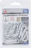 BGS karabiner készlet 5 x 50 mm 12 darabos