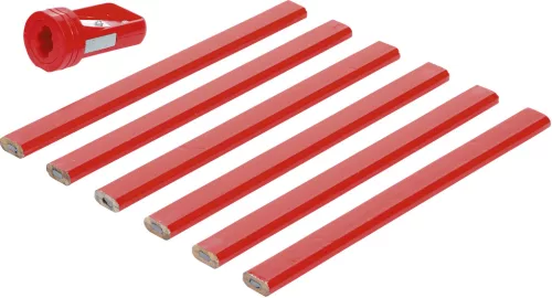 BGS ácsceruca 175 mm hegyezővel 7 darabos