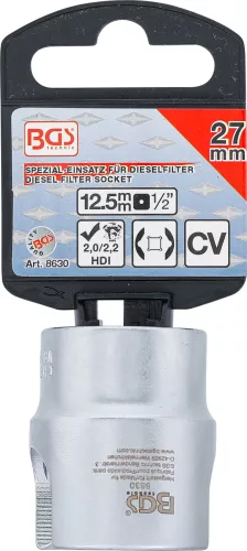 BGS speciális üzemanyag szűrő kulcs 27 mm