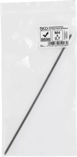 BGS kihúzható orsó a BGS 8698-hez M4 x 0,7 x 100 mm
