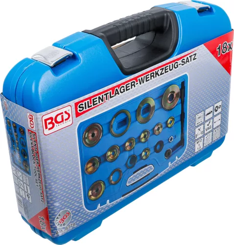 BGS szilentblokk szerelőkészlet VAG 18 darabos