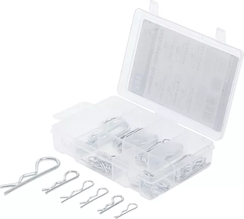 BGS rugós sasszeg készlet Ø 1,2 - 3,0 mm 48 darabos