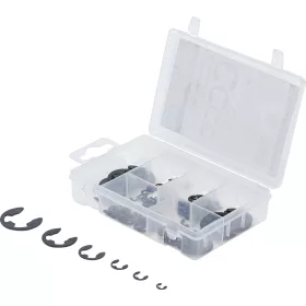 BGS e-biztosítógyűrű készlet 3 - 15 mm 94 darabos