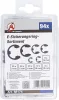BGS e-biztosítógyűrű készlet 3 - 15 mm 94 darabos