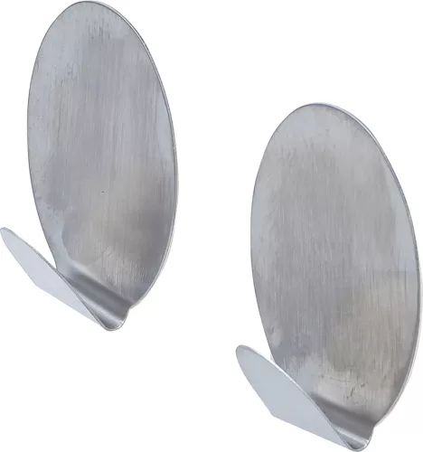 BGS öntapadós nemesacél akasztó 45 x 70 mm 1,5 kg 2 darabos