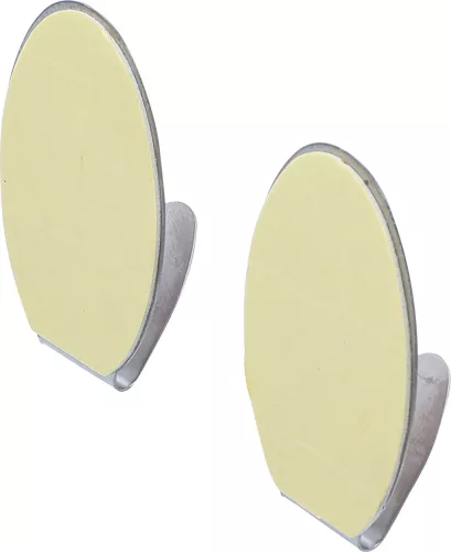 BGS öntapadós nemesacél akasztó 45 x 70 mm 1,5 kg 2 darabos