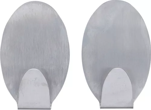 BGS öntapadós nemesacél akasztó 45 x 70 mm 1,5 kg 2 darabos
