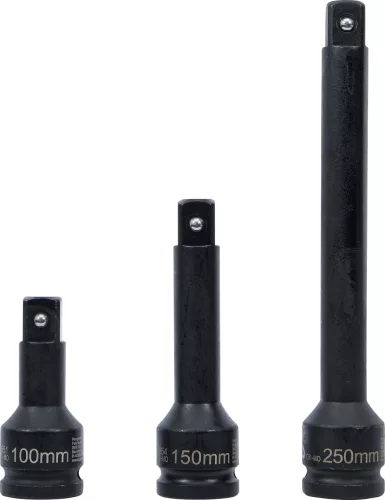BGS hosszabbítókészlet légkulcshoz 20 mm (3/4") 3 darabos