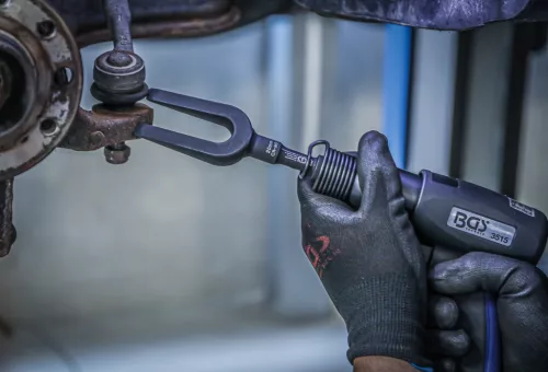 BGS univerzális villás gömbcsukló-szerelőkészlet Levegős vésőkészlethez 5 darabos