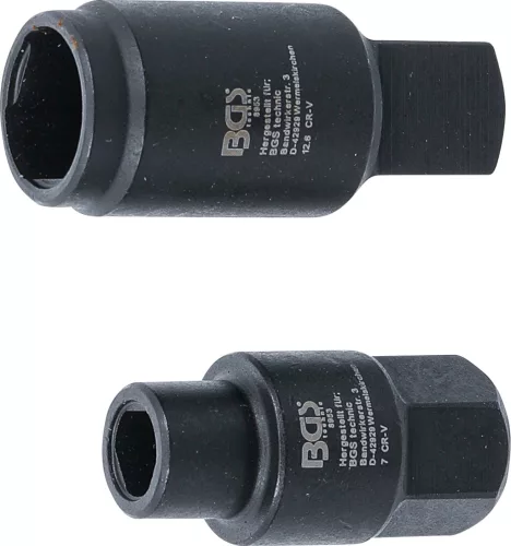 BGS háromszögkulcs készlet Bosch Injektorhoz 3 élű 7 / 12,6 mm