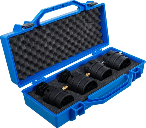BGS turbófeltöltő diagnosztikai táska nyomásmérőkkel 55 - 60 - 65 - 70 mm