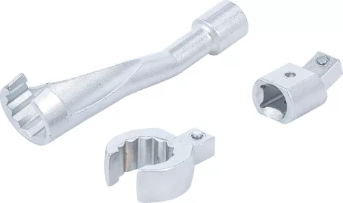 BGS speciális kulcs kipufogógáz-hőmérséklet érzékelőhöz 19 mm VAG 3 darabos