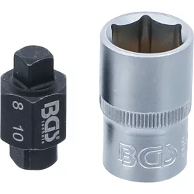BGS olajleeresztő kulcs Négyszögletű 8 mm / 10 mm