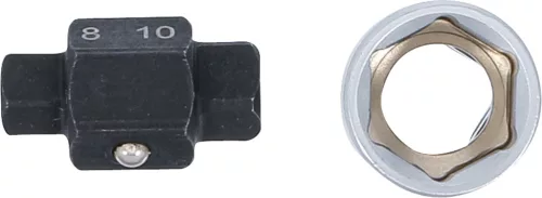 BGS olajleeresztő kulcs Négyszögletű 8 mm / 10 mm