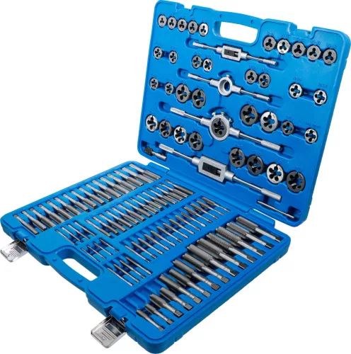BGS menetvágó készlet metrikus / Zoll 110 darabos