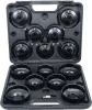 BGS olajszűrőkulcs-készlet 10 mm (3/8") 14 darabos