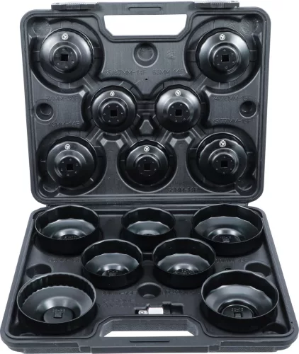 BGS olajszűrőkulcs-készlet 10 mm (3/8") 14 darabos
