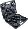 BGS olajszűrőkulcs-készlet 10 mm (3/8") 14 darabos