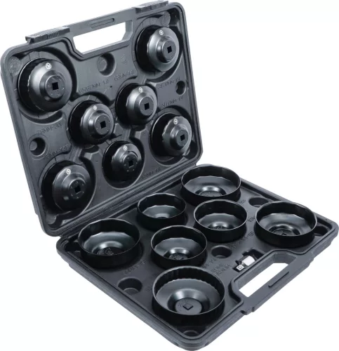BGS olajszűrőkulcs-készlet 10 mm (3/8") 14 darabos