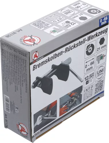 BGS fékdugattyú-visszaállító szerszám univerzális 0 - 66 mm
