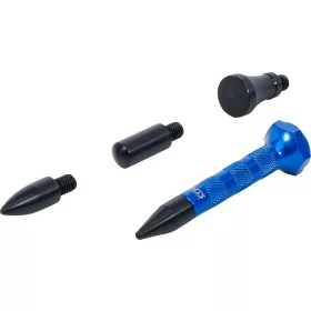 BGS alumínium horpadáskinyomó toll cserélhető fejekkel 100 mm