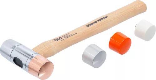 BGS kalapács cserélhető fej Hickory nyéllel Ø 35 mm