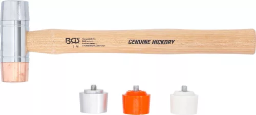 BGS kalapács cserélhető fej Hickory nyéllel Ø 35 mm
